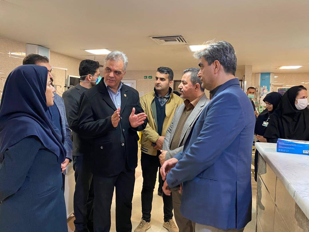 بازدید شبانه رئیسکل سازمان نظام پرستاری از بیمارستان کودکان مفید بازدید شبانه رئیسکل سازمان نظام پرستاری از بیمارستان کودکان مفید